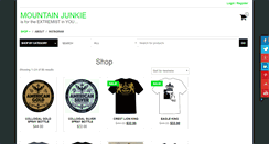 Desktop Screenshot of mountainjunkiegear.com